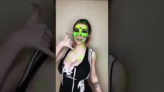 Braless no bra bouncy bouncing boobs dancing tiktok nip slip boob