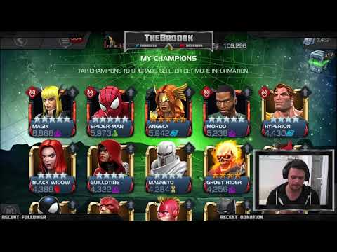 Marvel: Contest of Champions - 5* Iceman R4 Rank Up & Review
