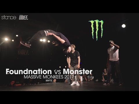 FoundNation vs Monster // .stance // Massive Monkees Day 2017 - UDEF
