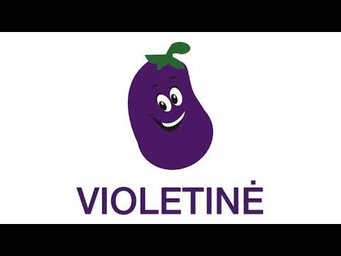 Spalvos lietuviškai vaikams