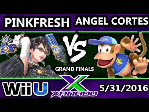 S@X 152 - Pinkfresh (Bayonetta) Vs. Angel Cortes (Diddy) SSB4 Grand Finals - Smash Wii U - Smash 4