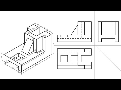 Engineering Drawing Orthographic 11