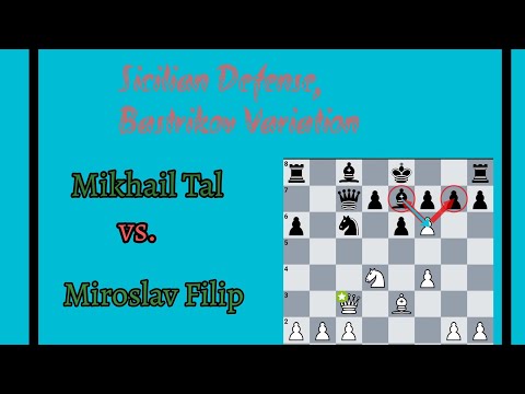 Mikhail Tal vs. Miroslav Filip (Bled-Zagreb-Belgrade Candidates-1965) #chess