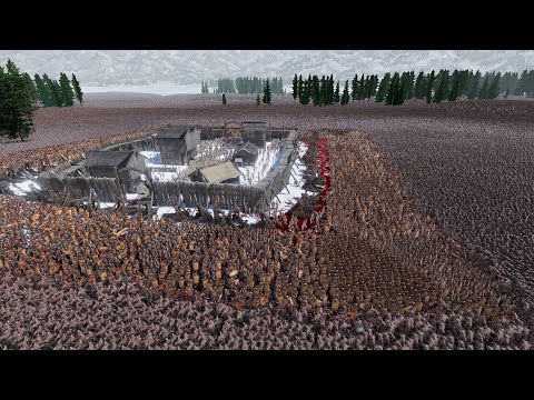 ROMAN MILITARY CAMP 100,000 ORCS INVASION - UEBS 2 Ultimate Epic Battle Simulator 2