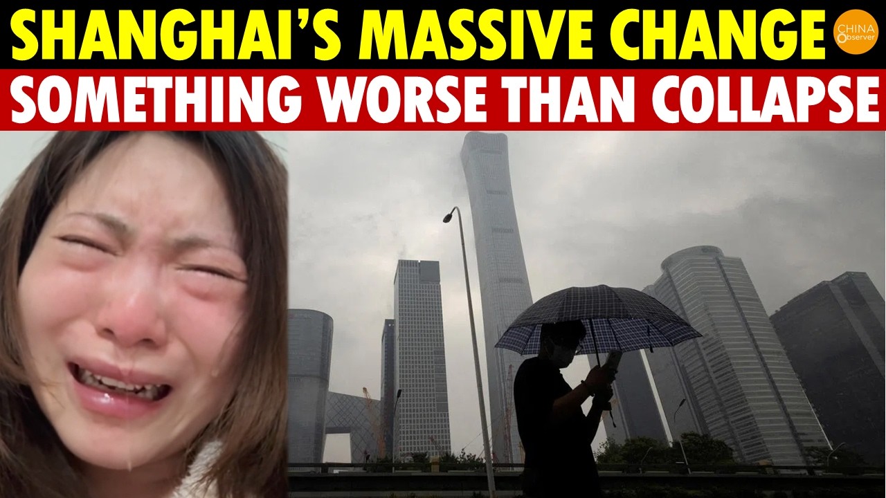 Shanghai’s Massive Shift Triggers Ghost Town Crisis! 90% of Skyscrapers Empty, No Renters Even at $0