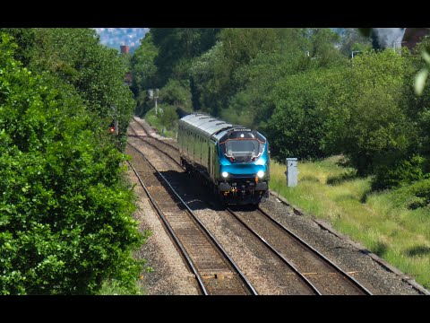 DRS Class 68 No. 68024 on 5Z96 Gascoigne Wood Sdgs - Manchester International Depot on 08.06.21 HD