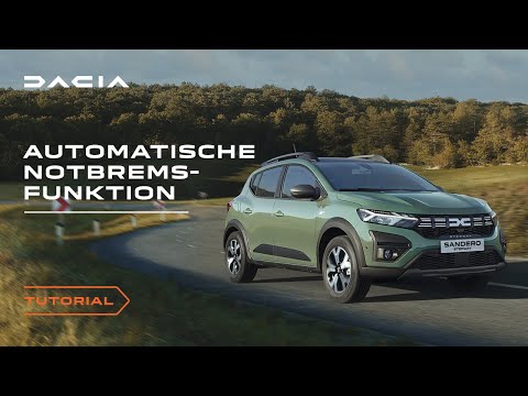 Sandero und Sandero Stepway – Notbremsassistent
