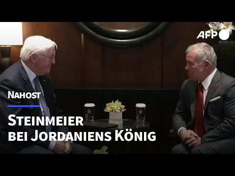Nahost-Reise von Steinmeier: Bundespräsident in Jordanien | AFP