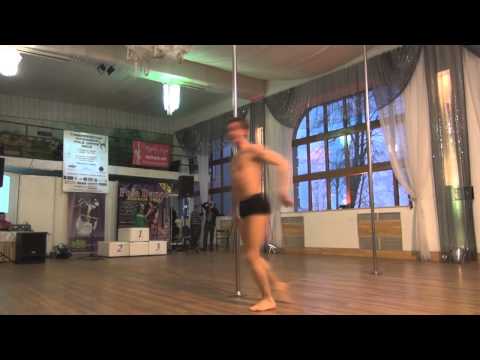 MISTRZOSTWA MAZOWSZA POLE DANCE 2013 - Jarosław Derybowski - układ obowiązkowy