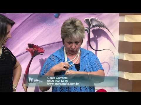 Mulher.com 07/10/2013 Vitória Quintal - Blusa Antônia e cachecol Parte 1/2