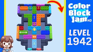 Solution du Niveau 1942 de Color Block Jam