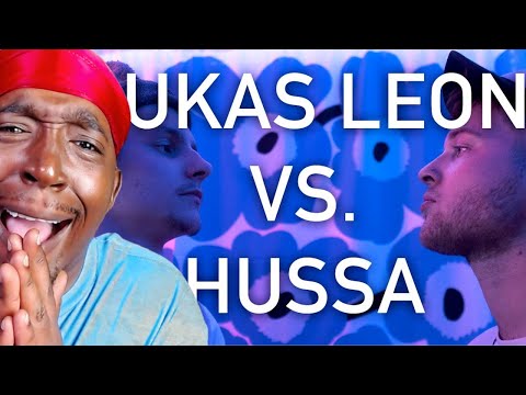 American Reacts To Lukas Leon Vs. Hussa(Official Music Video)