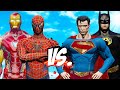 SPIDER MAN IRON MAN VS SUPERMAN BATMAN EPIC SUPERHEROES WAR