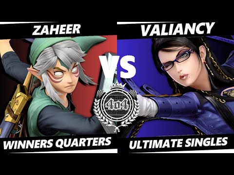 4o4 Smash Monthly 8 - Zaheer (Link) vs GRNT| Valiancy (Bayonetta) - Winners Quarter-Final