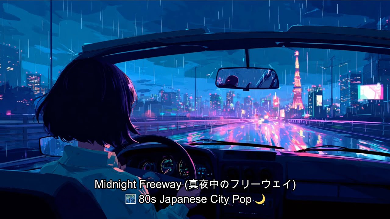 Midnight Freeway 真夜中のフリーウェイ 🌃 80s Japanese City Pop