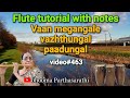 Vaan Megangale Film Puthiya Vaarpugal Free Online Carnatic Flute Lesson With Swaras Video 463