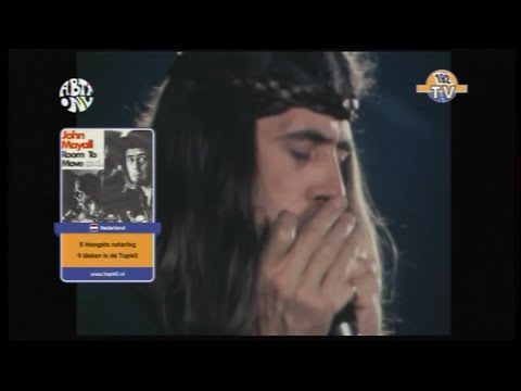 John Mayall - Room To Move ( Clip 1970 Rebroadcast 192 TV HQ Audio )