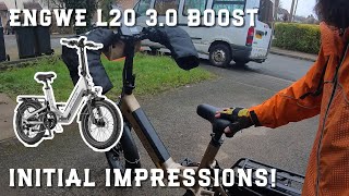 L20 3.0 Boost From ENGWE - INITIAL IMPRESSIONS - Comfort and Power