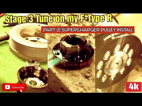 F-Type Stage 3 Velocity AP tune | Pt. 2 Supercharger Pulley Install