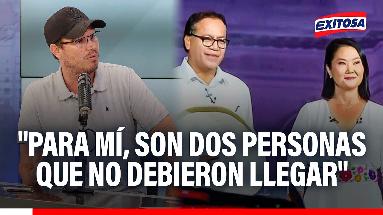 🔴🔵 Forsyth cuestiona segunda vuelta entre Keiko Fujimori y Roberto Sánchez: "No debieron llegar"