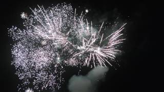 Celebrating the 4th of July with Fireworks - What Fireworks Look Like from a Drone!