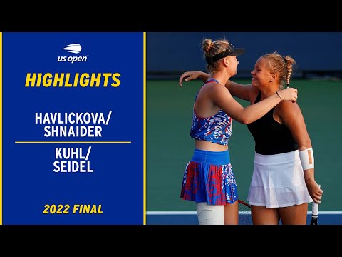 Havlickova/Shnaider vs. Kuhl/Seidel Highlights | 2022 US Open Final
