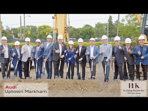 Audi Uptown Markham's New Dealership Groundbreaking Ceremony – June 2025