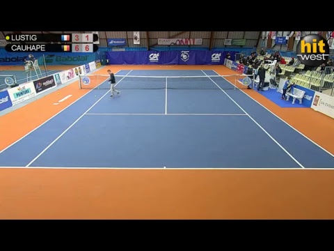 LUSTIG Timothee (FRA) VS CAUHAPE Sebastien (BEL) - Tennis Club Auray - Auray 4