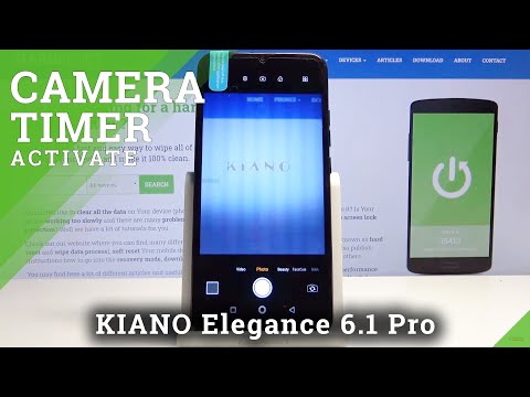 How to Use Camera Timer in KIANO Elegance 6.1 Pro – Camera Settings