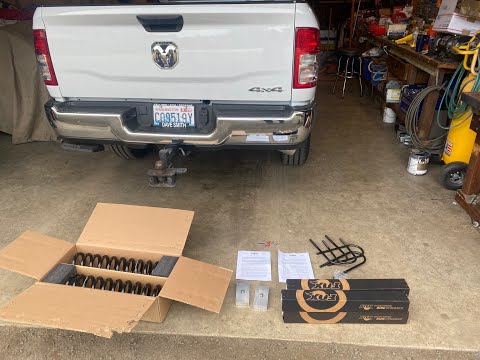 2.5" Carli leveling system install and review, 2021 Ram 3500