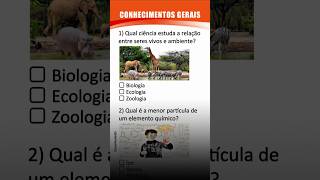 💡 Quiz de Conhecimentos Gerais