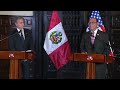 LIVE: United States Blinken, Peruvian Foreign Minister Landa hold media availability - Video