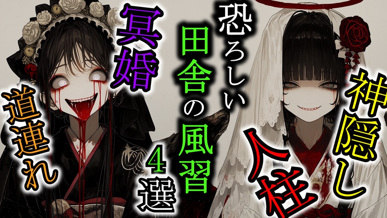 【怖い話】子供が消える田舎の風習…神隠しの真相『田舎の風習にまつわる話４選』2ch・5ch怖い話
