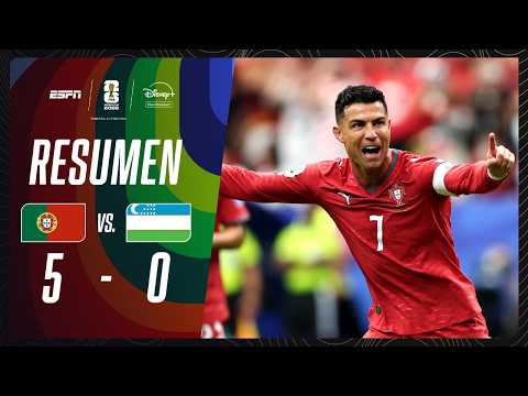 Resumen Portugal vs Uzbekistán