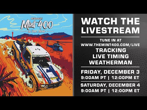 2021 Mint 400 BFGoodrich Tires Unlimited Race & Motorcycle Live Stream