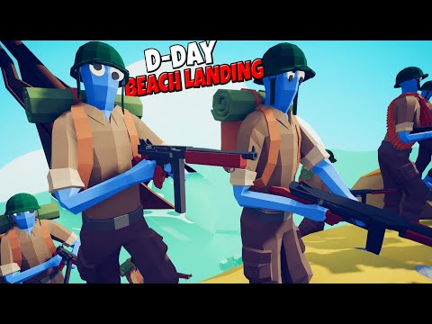 TABS New D-DAY BEACH INVASION! - Totally Accurate Battle Simulator: New Unit Customizer Update