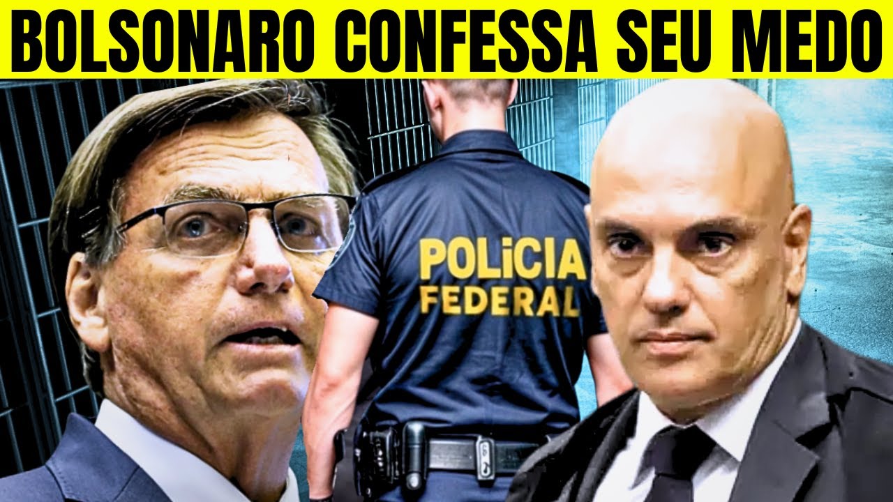 BOLSONARO ESPERA A PF PARA PRENDÊ-LO!