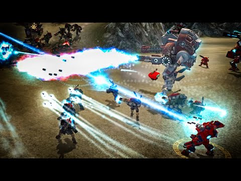 Tau Empire  vs Orks Warhammer 40K DoW: Soulstorm Unification Mod, cinematic