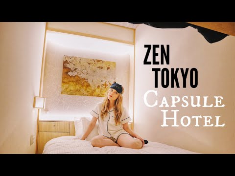 入住傳統日式膠囊酒店 // 東京禪酒店 (Staying at a Traditional Japanese Capsule Hotel // Hotel Zen Tokyo)