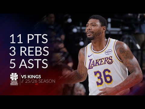 Marcus Smart 11 pts 3 rebs 5 asts vs Kings 25/26 season