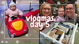Vlogmas Day 5 | organize my makeup drawer & visit IKEA AGAIN!