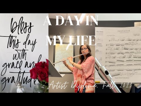 A Day In My Life: Artist Diploma, Fall 2023 Edition--Alexandra Langley