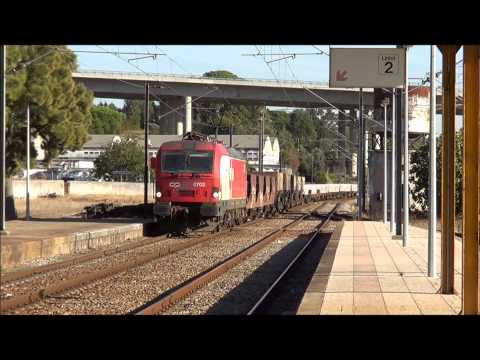 Comboio de Cimento nº 57637 - Estação da Amieira