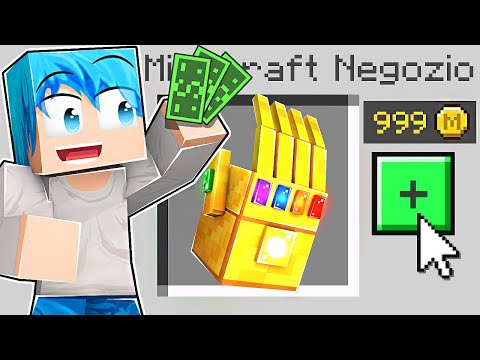MINECRAFT MA PUOI COMPRARE il GUANTO dell'INFINITO di THANOS
