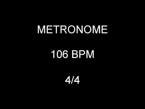 METRONOME 106 BPM 4/4