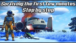 [No Man's Sky] Step By Step - Surviving the first few minutes