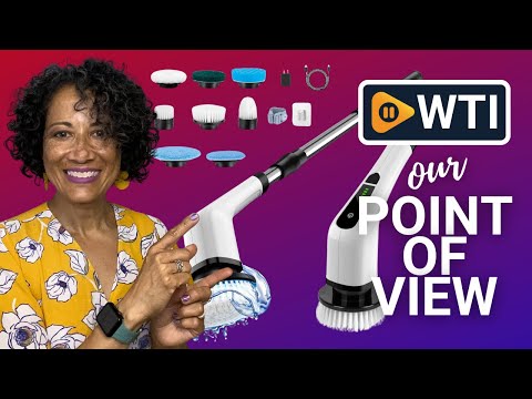 Cordless Electric Spin Scrubber - WTI product video review