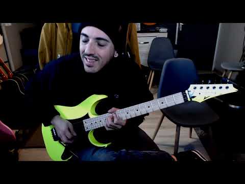 IBANEZ RG550-DY TEST Joe Satriani - Crystal Planet