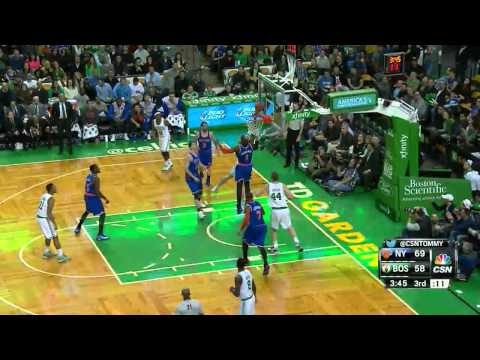 Kelly Olynyk Highlights Knicks vs. Celtics 12.12.2014 - 11 Points, 4 Rebounds