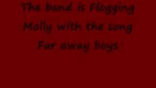 Flogging Molly Far away boys